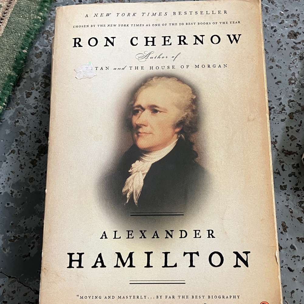 Alexander Hamilton by - Beige Cover
